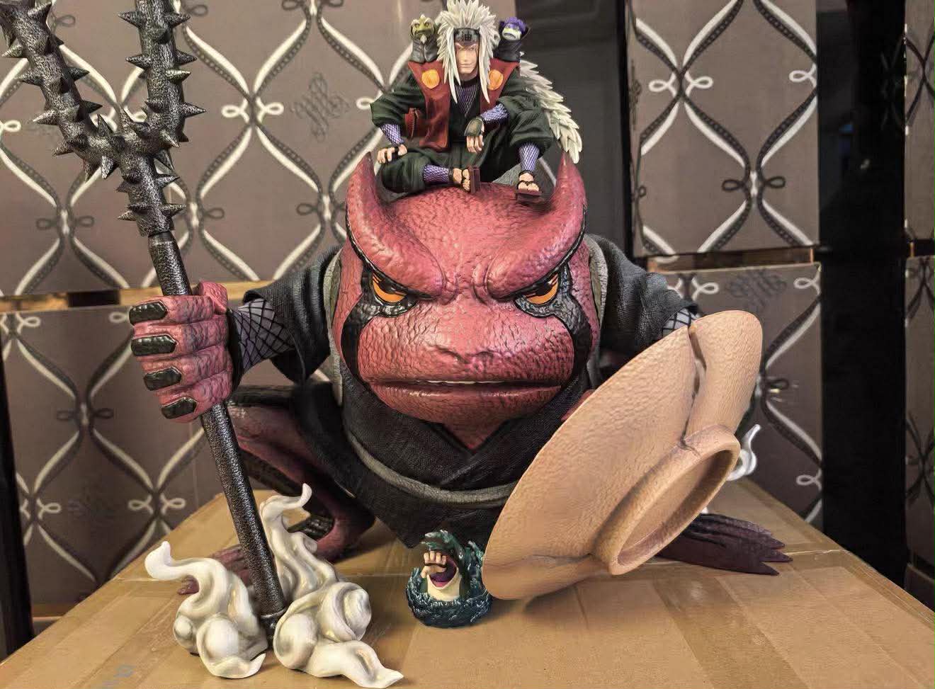 Jiraiya Gamaken - Naruto Shippuden - YYGk Studio ( Sale 50%) resin statue Navy Toys anime figure