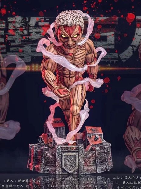 Armored Titan - Attack On Titan - Warhead Studio resin statue warhead studio anime figure