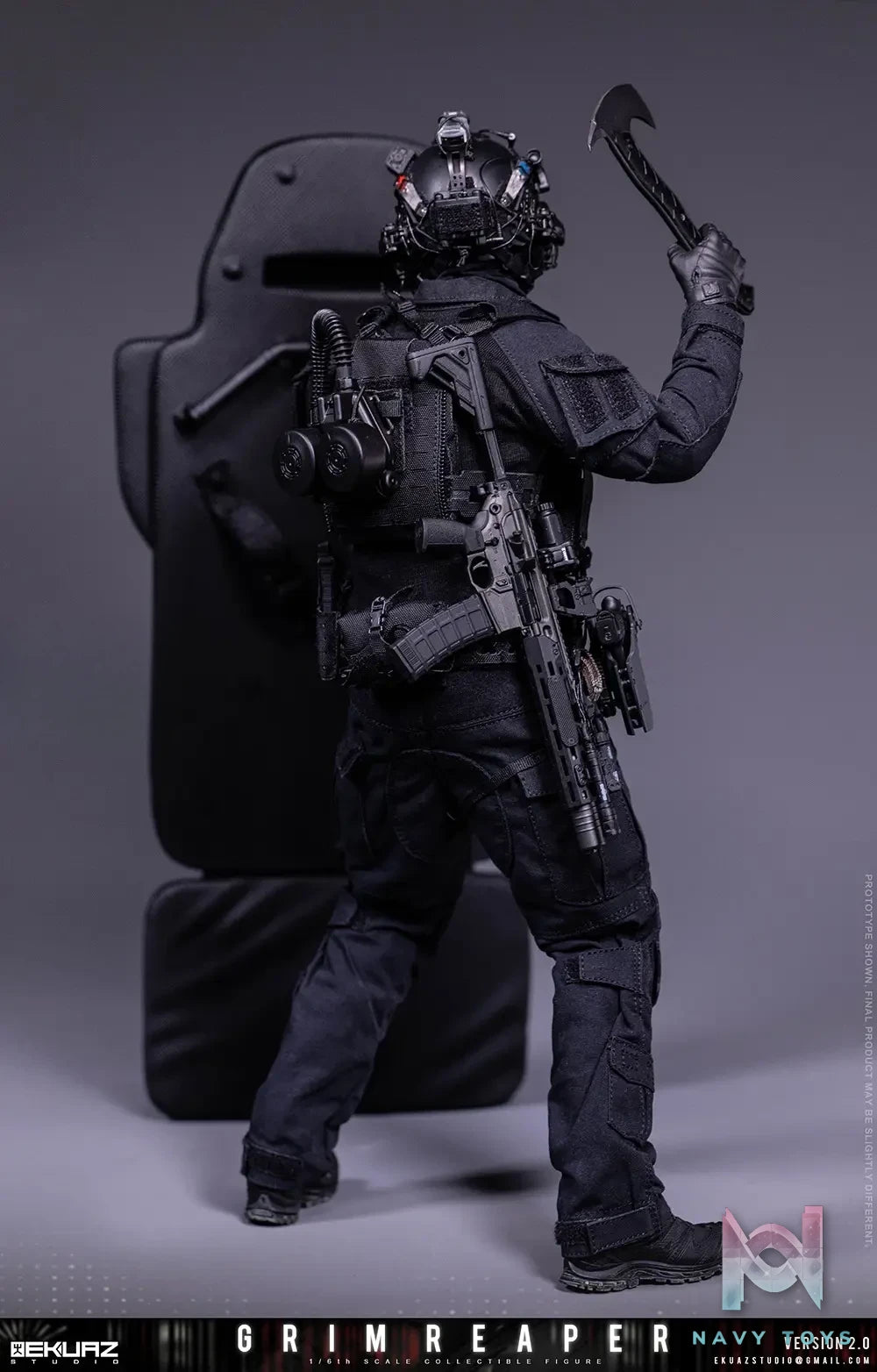 EKUAZ STUDIO – 1/6 GRIM REAPER 2.0 Elite guard EKS015 EKS015S (Licensed)