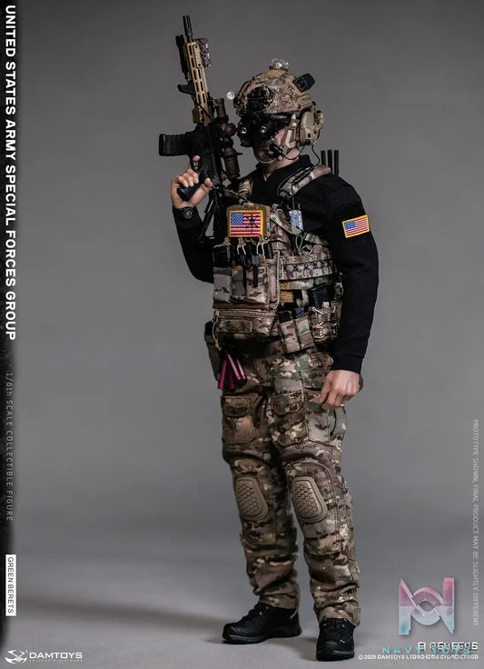 DAMTOYS – DAMTOYS UNITED STATES ARMY SPECIAL FORCES GROUP (Green Berets) NO.78112 (Licensed)