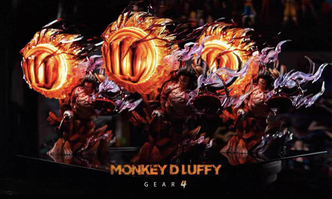 Luffy One Piece Gear 4 - YYGK resin statue Navy Toys anime figure