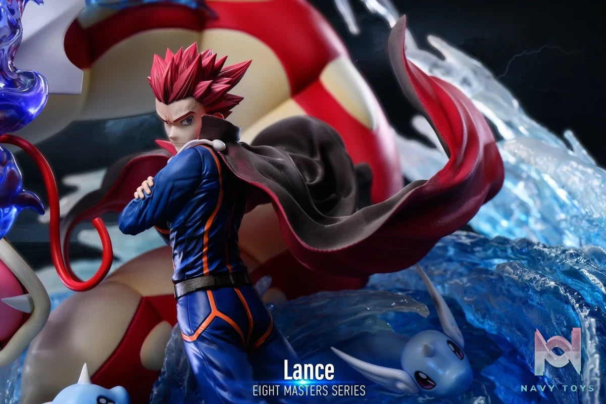 Private DU Studio - Lance & Gyarados - Pokemon resin statue Private DU Studio anime figure