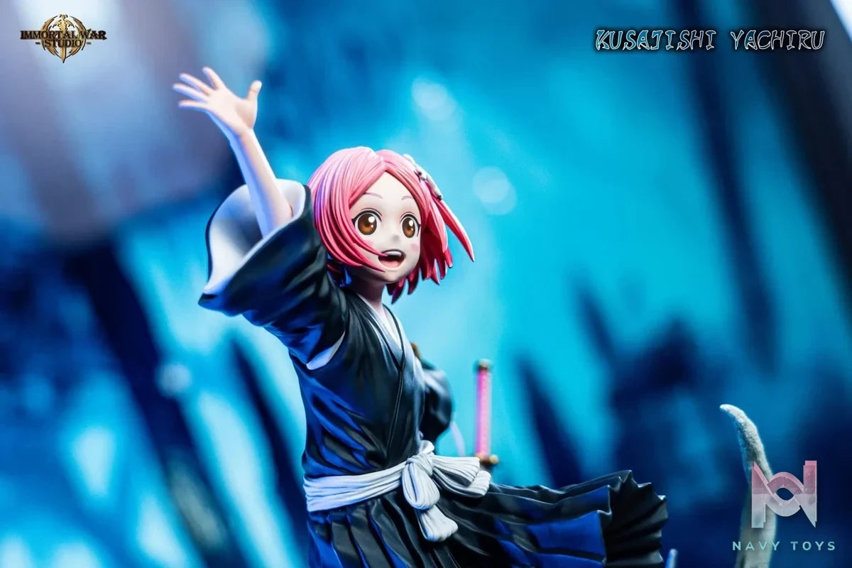 I.W Studio - Bleach Thirteenth Division Series 2 Kusajishi Yachiru resin statue Navy Toys anime figure