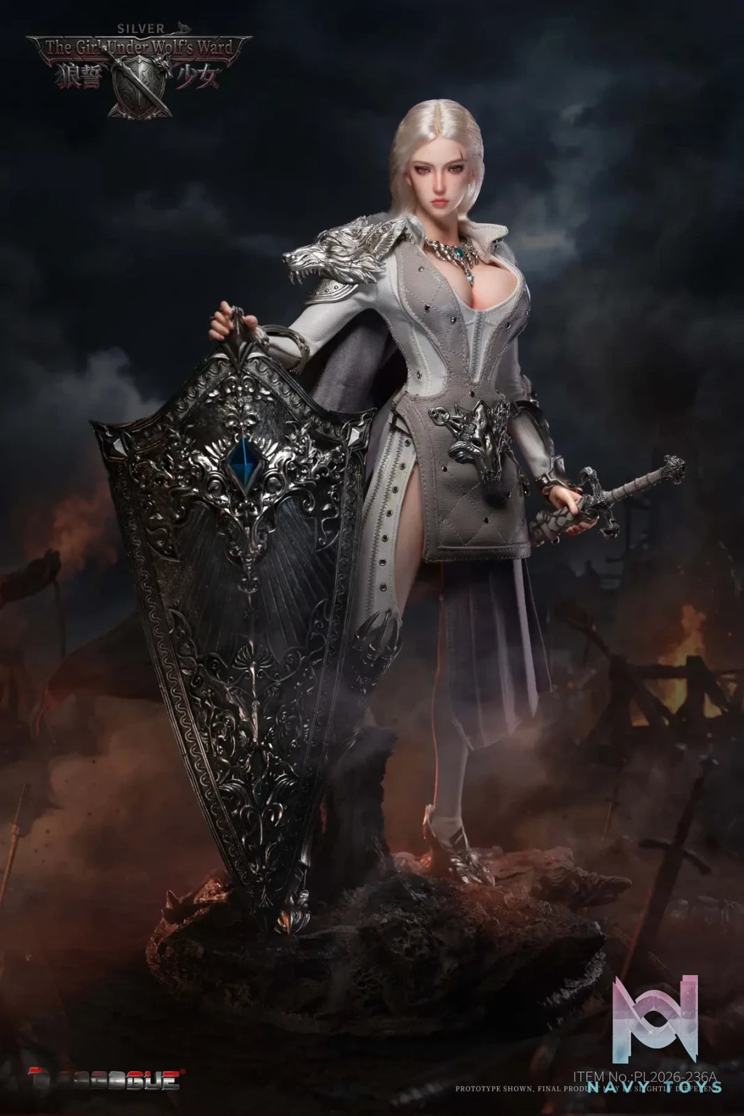 TBLeague – The Girl Under Wolf’s Ward 1/6 Scale Action Figure PL2026-236A PL2026-236B (Licensed)