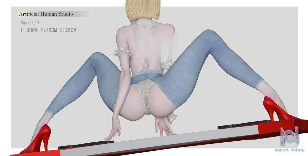 Artificial Human Studio – Android 18 Realistic Style Dragon Ball