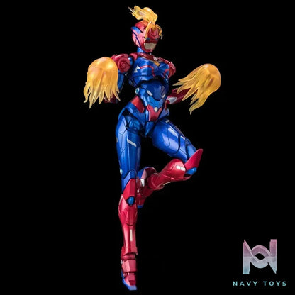 Sentinel – Fighting Armor Captain Marvel Action Figure (Licensed)