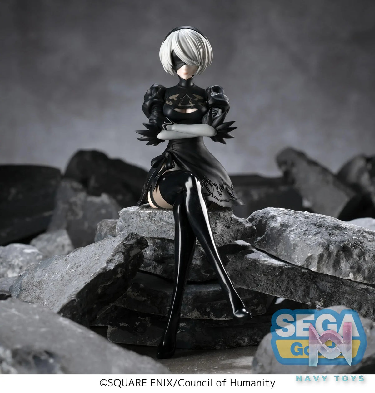 SEGA – TV Anime NieR:Automata Ver1.1a PM Perching Figure 2B (Licensed)