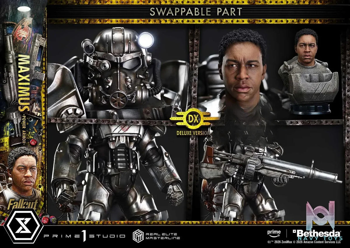 Prime 1 Studio – Real Elite Masterline Fallout Maximus Power Armor REMFO-03 REMFO-03DX REMFO-03DXS (Licensed)