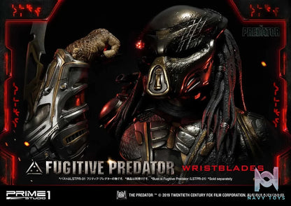 Prime 1 Studio – Life Size Bust The Predator (Film) Fugitive Predator Wristblades LSTPR-02 (Licensed)