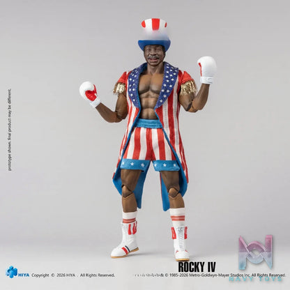 Hiya Toys – Exquisite Super Series Rocky IV Apollo Creed 1/12 Scale Action Figure ESR0233 (Licensed)