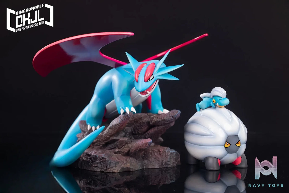 QINGKONGELF Studio – Bagon X Shelgon X Salamence Pokémon