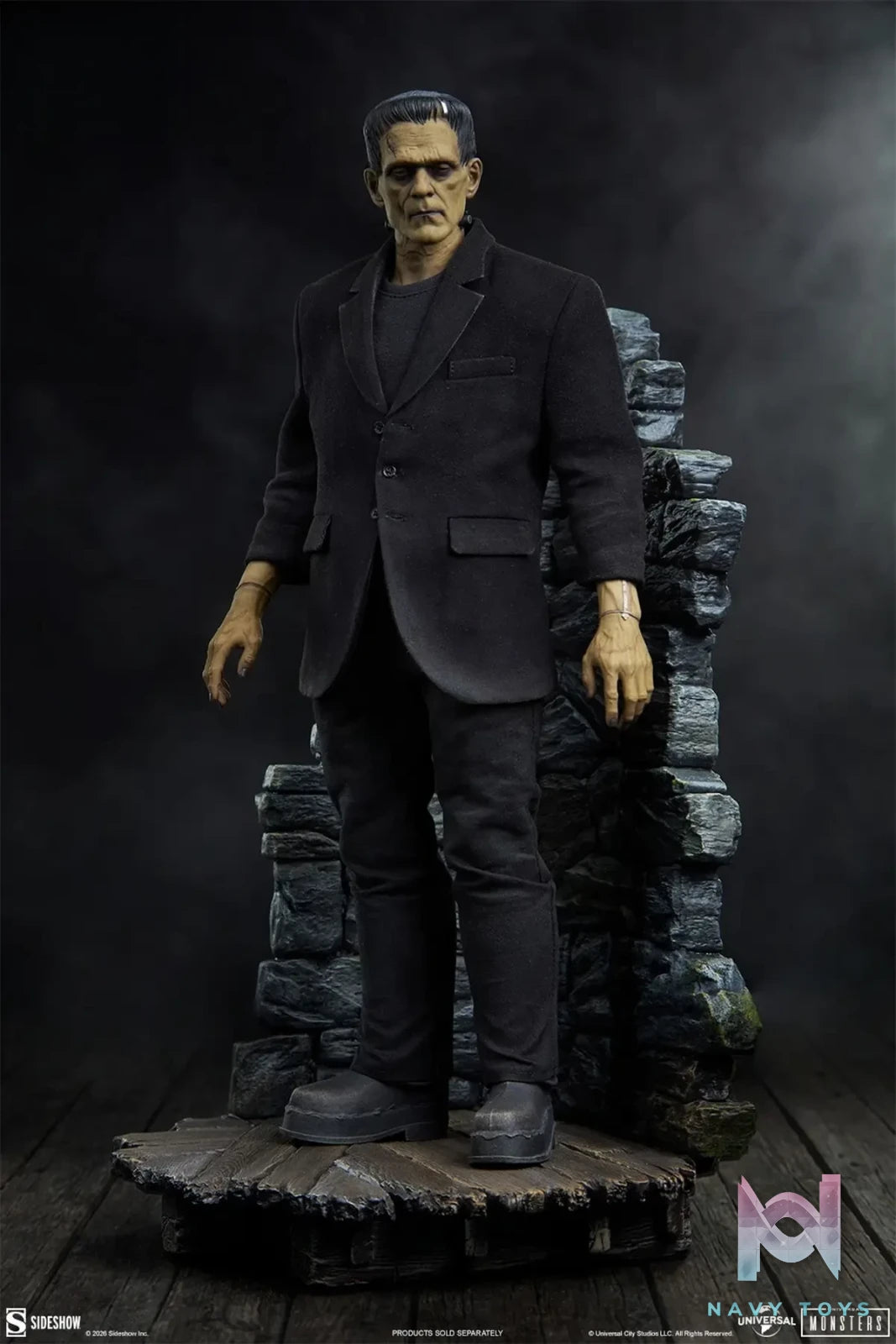 Sideshow Collectibles – Western Display Base Sixth Scale Figure Accessory 100529 100530 (Licensed)