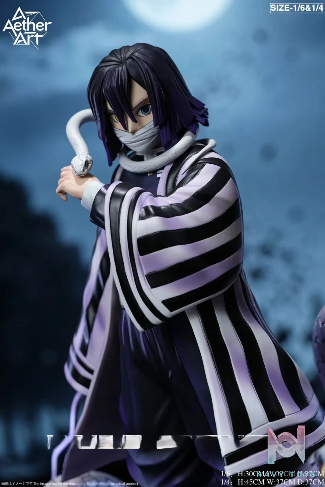 Aether Art Studio – Obanai Iguro x Giyu Tomioka Demon Slayer