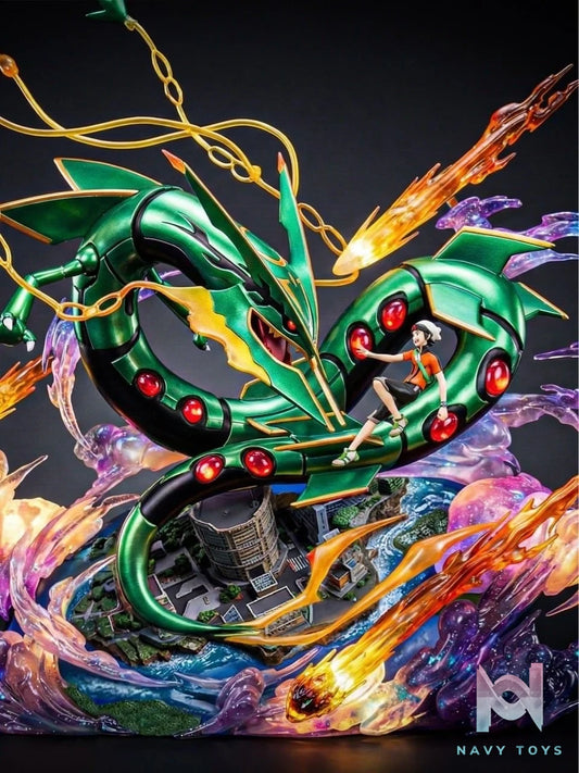 Mega Rayquaza - Pokemon - Ball Ball Studio resin statue BallBall Studio anime figure