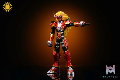 Sun Toys Studio – Agnimon X Wolfmon X Blitzmon X Fairymon X Chackmon Digimon