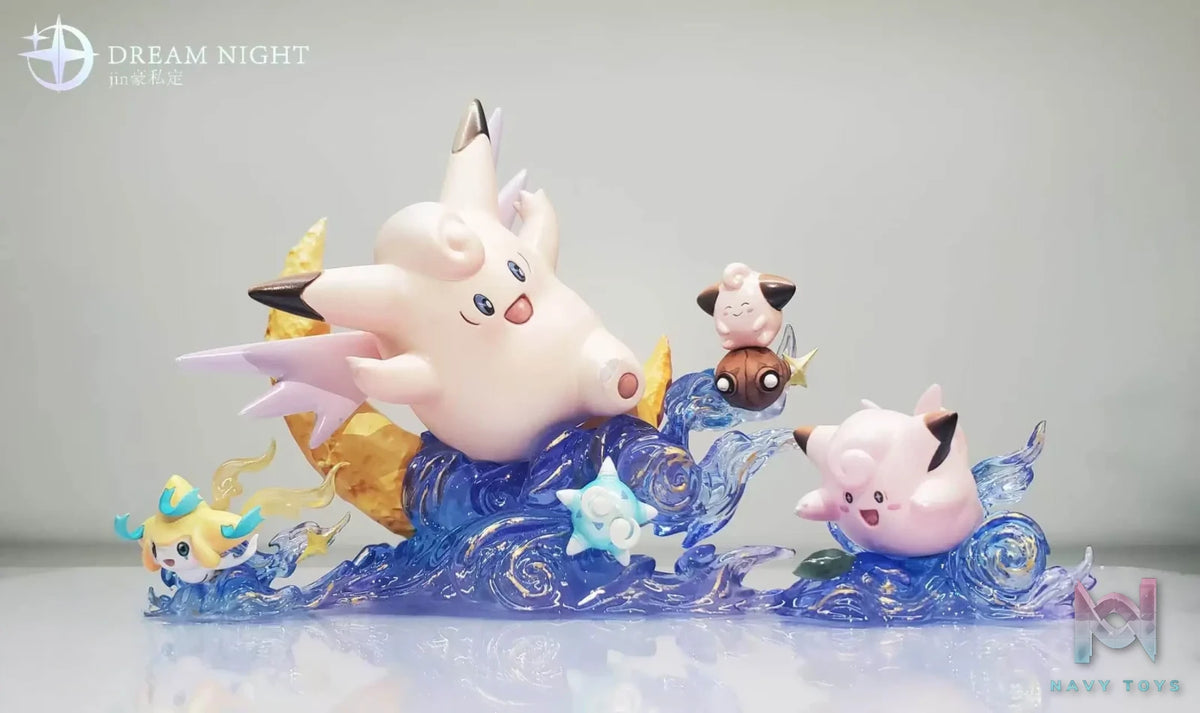 Dream Night Studio – Jirachi X Cleffa X Clefairy X Clefable Pokémon