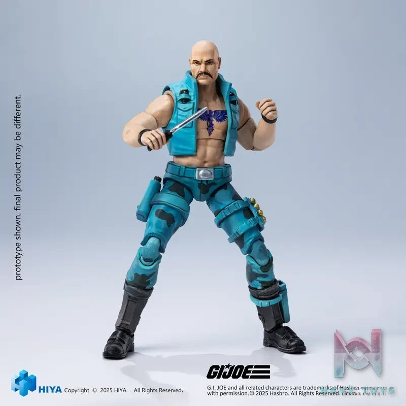Hiya Toys – Exquisite Mini Series 1/18 Scale 4 Inch Gung-Ho Marine Version Action Figure (Licensed)