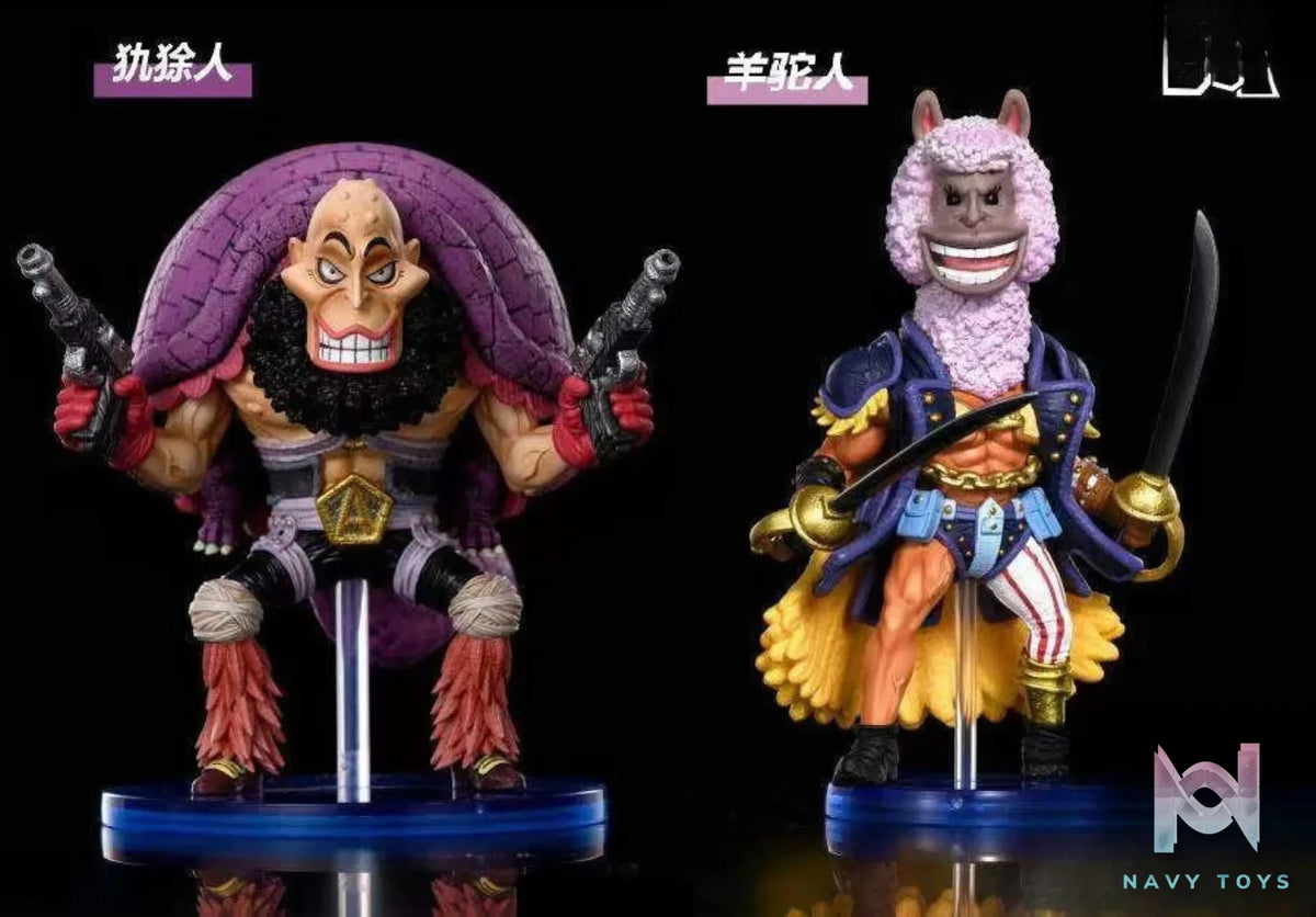 BBF Studio – One Piece Beasts Pirates Madilloman And Alpacaman