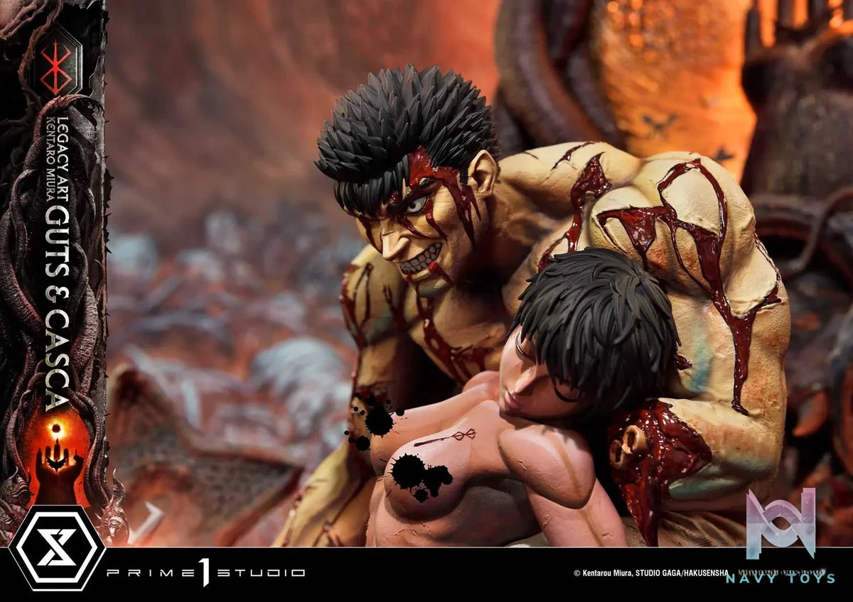 Prime 1 Studio – Legacy Art “Kentaro Miura” Berserk Guts & Casca LABR-03 LABR-03S
