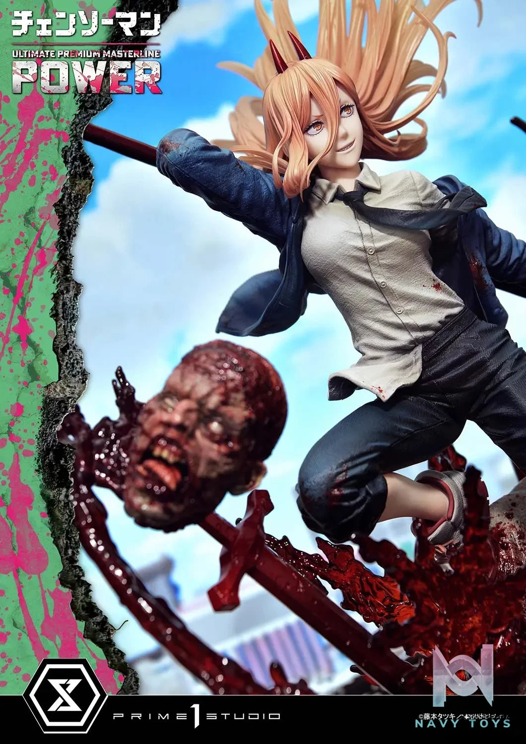 Prime 1 Studio – Ultimate Premium Masterline CHAINSAW MAN POWER UPMCSM-02 UPMCSM-02DX UPMCSM-02DXS (Licensed)