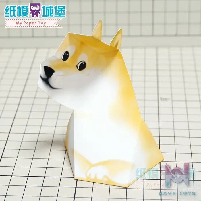 Qian Zhi Lu Studio – Animal Series Visual illusion 3D Paper Model DIY