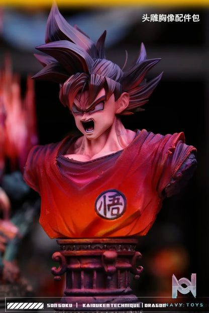 YUN QI Studio – Kaio-ken Goku 1/6 Dragon Ball