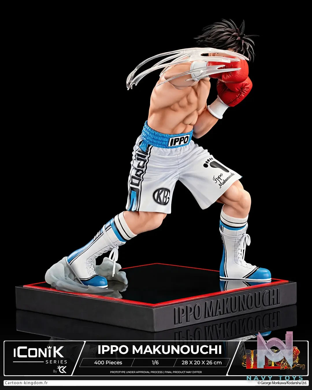 Cartoon Kingdom Studio – Hajime no Ippo – Makunouchi Ippo Iconik 1/6 Statue (Licensed)
