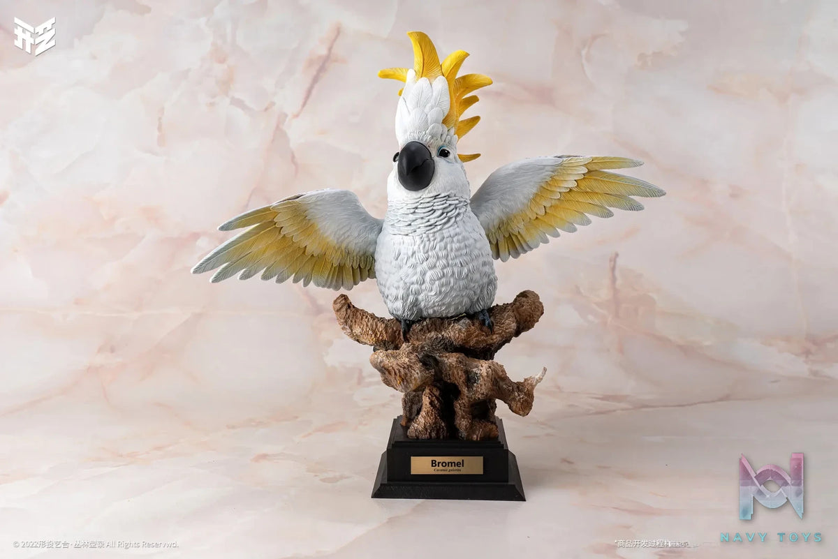 Xing Tou Yi He Studio – Jungle Catalog 003 Cacatua galerita Sulphur-crested Cockatoo Bromel (Licensed)