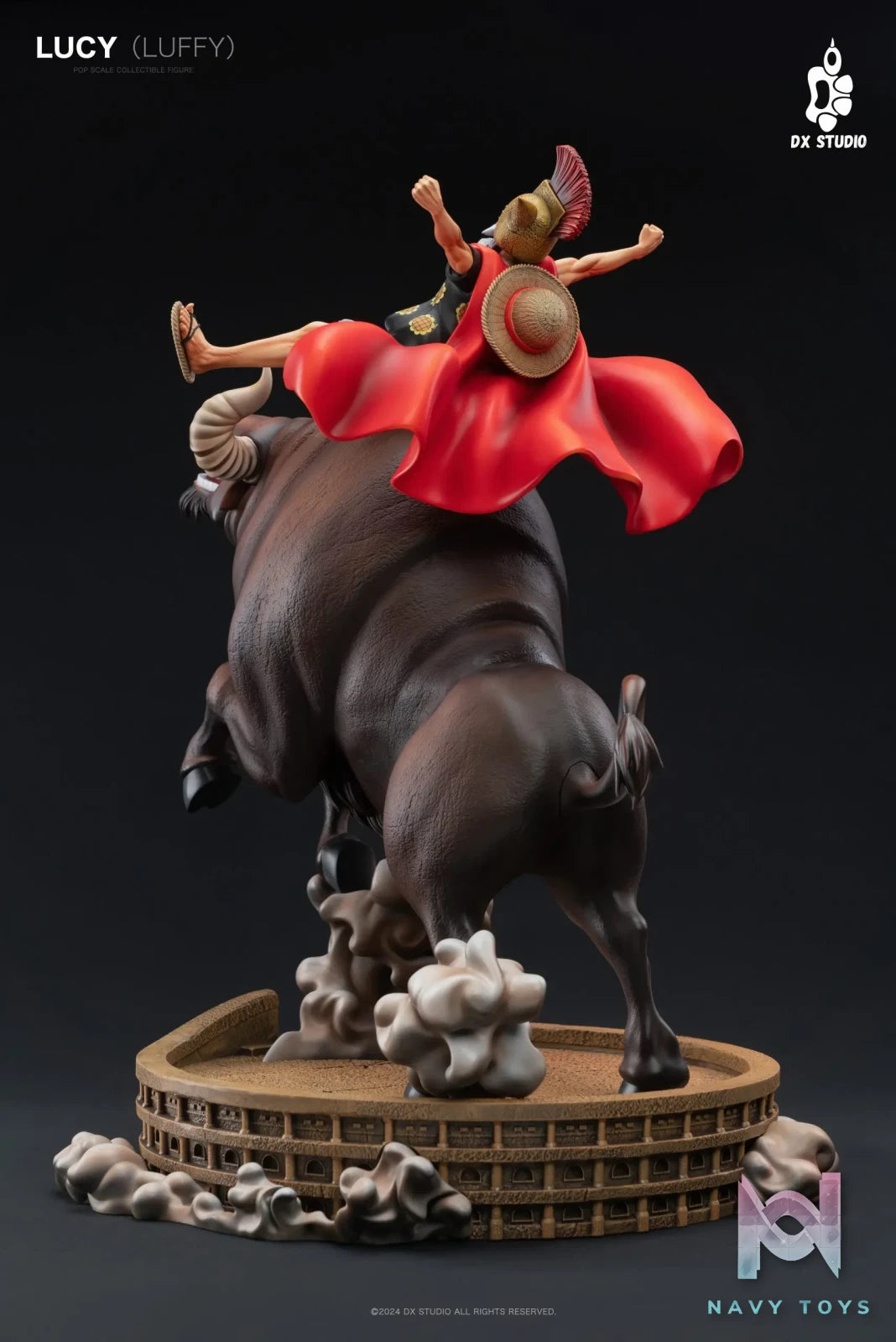 DX Studio – One Piece Monkey D. Luffy on a Bull