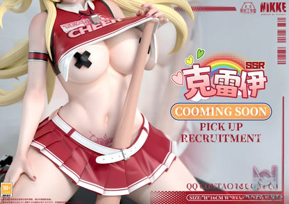 LaiMi Studio – Desktop Statue #2 Cheerleader Clay