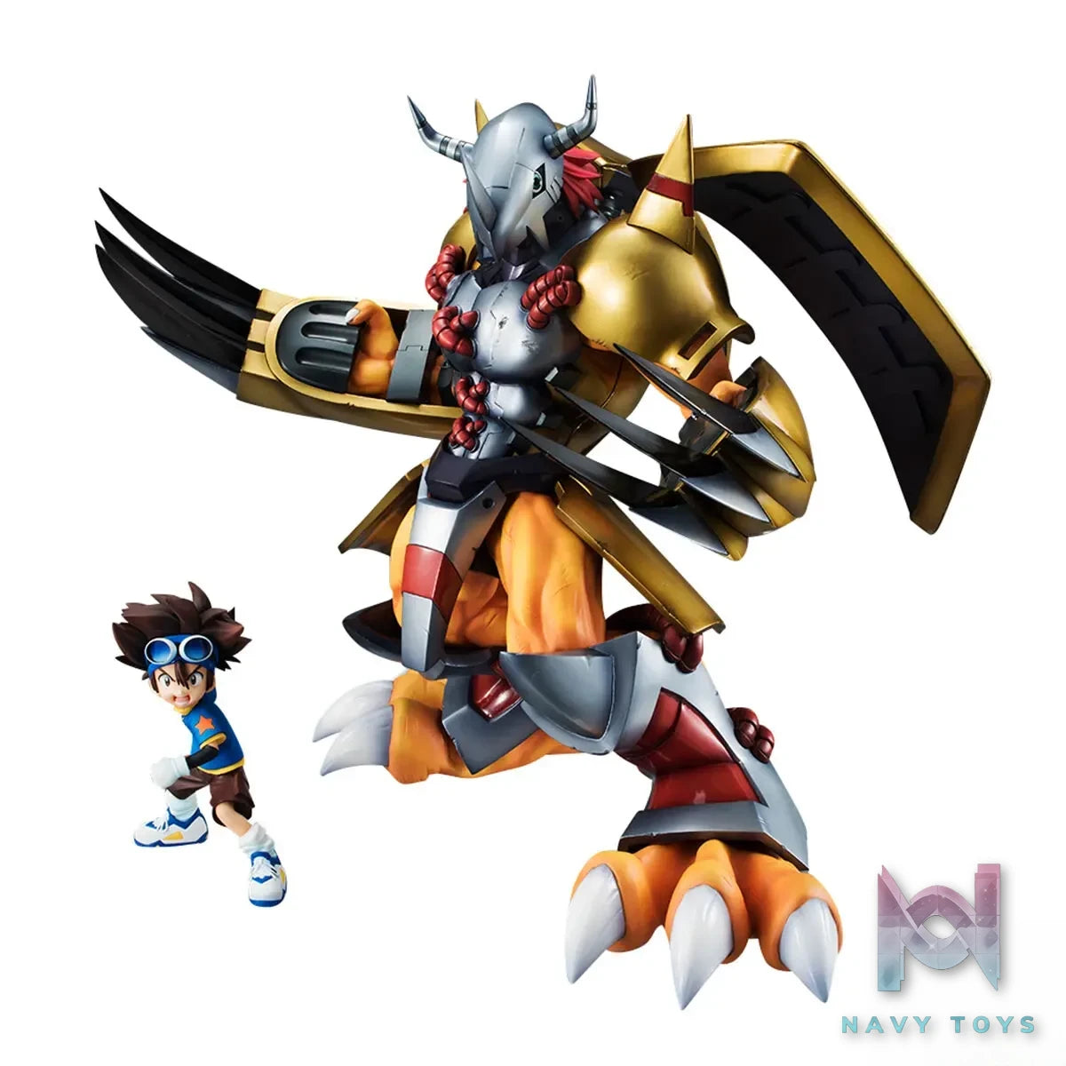 MegaHouse – Precious G.E.M. Series Digimon Adventure WarGreymon & Taichi Yagami (Licensed)