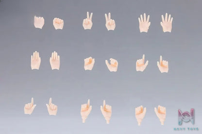 Kotobukiya – Megami Device M.S.G 09 Hand Set Skin Color C X D (Licensed)