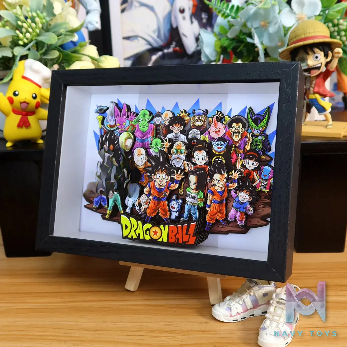 KALA HOME Studio – Dragon Ball Multiple Characters #10 3D Decorative Painting Dragon Ball