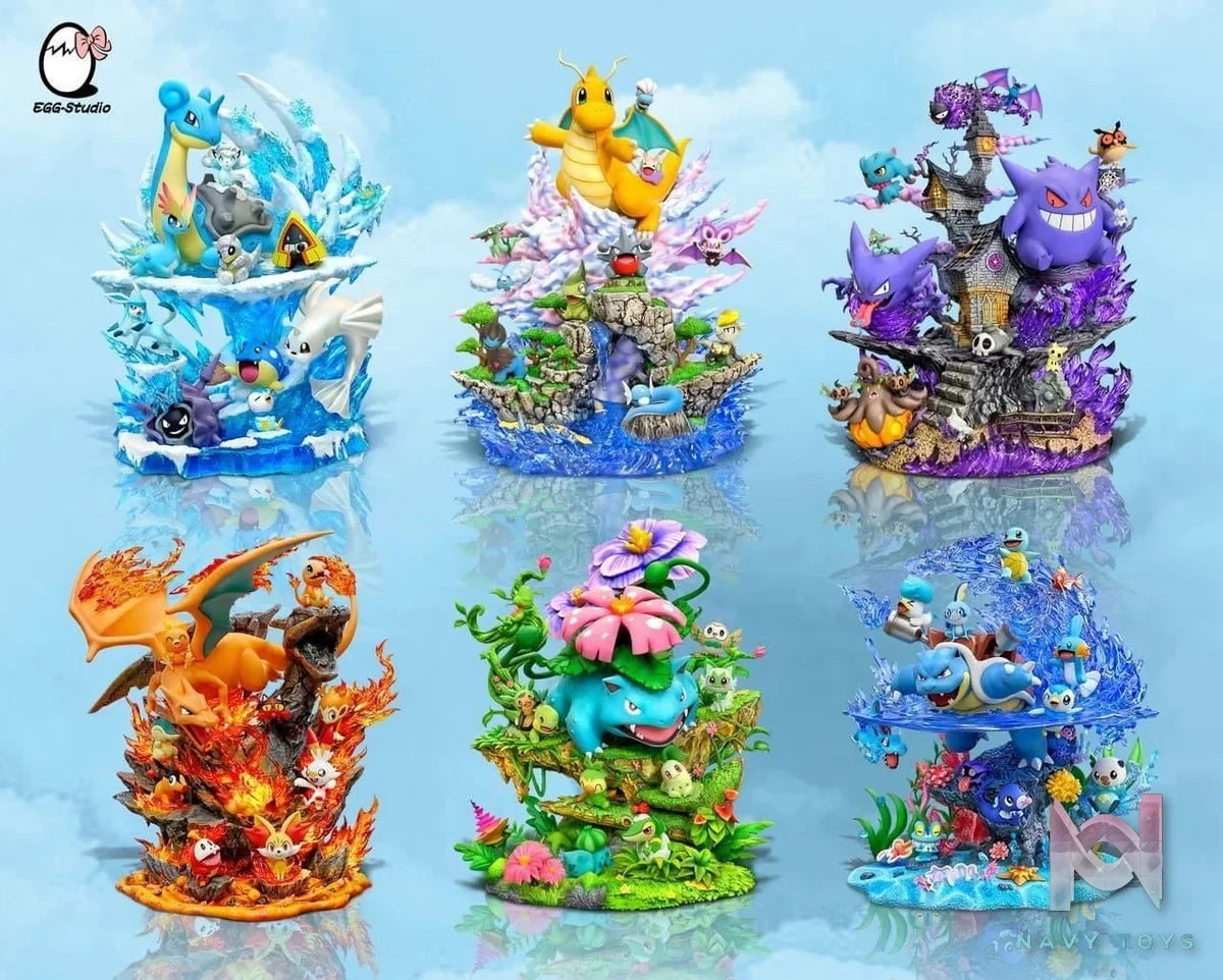 Dragon Group - Pokemon - Egg Studio resin statue egg studio anime figure