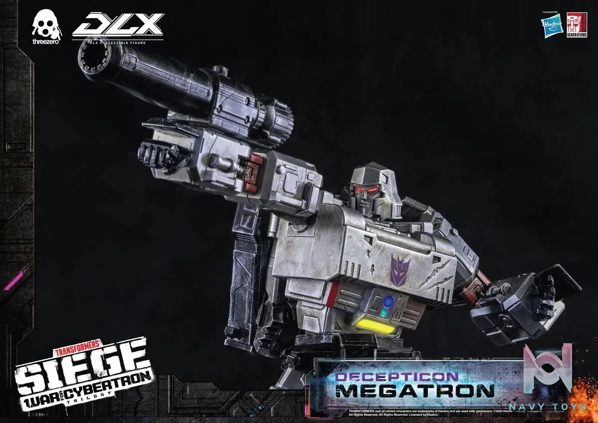 Threezero – Transformers: War for Cybertron DLX 10-inch Megatron (Licensed)