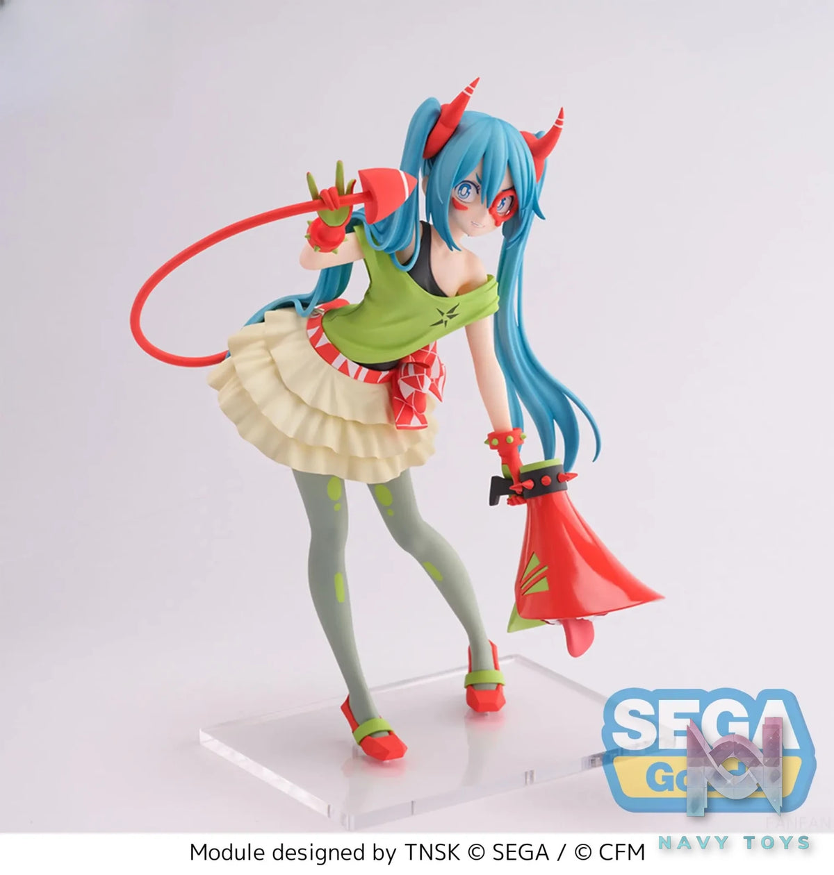 SEGA – FIGURIZMα Hatsune Miku -Project DIVA- X – Hatsune Miku – DE:MONSTAR T.R. (Licensed)