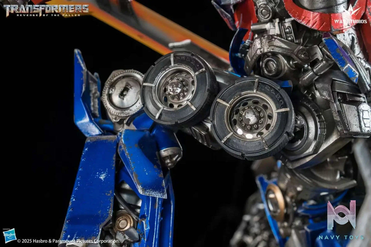 WAY Studio – Transformers: Revenge of the Fallen Series Optimus Prime vs Megatron Scene Statue (Licensed)