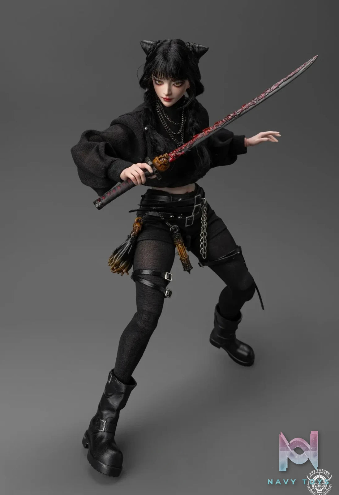 ART FUTURE – Sword Princess Cat Girl 1/6 Scale Action Figure (Licensed)