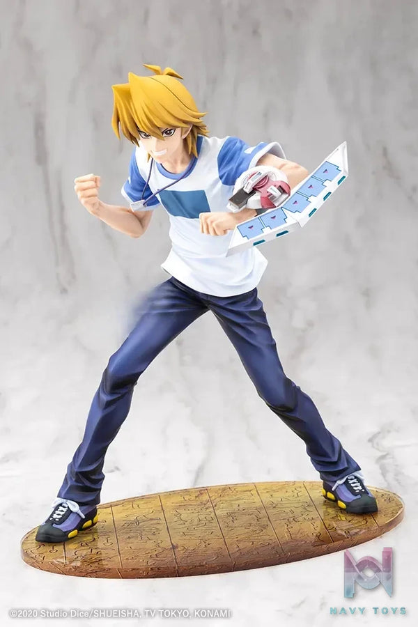 Kotobukiya – ARTFX J Yu-Gi-Oh! Duel Monsters Joey Wheeler -Passionate Duelists- 1/7 Complete Figure (Licensed)