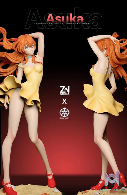 Soryu Asuka Langley Neon Genesis - Evangelion - Snow Unity Studio X ZN Studio resin statue Navy Toys anime figure