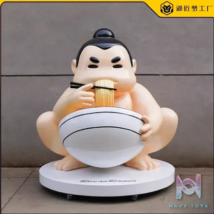 Royal Craftsman Studio – Large Sumo Wrestler Cartoon Model Large Scale Sculpture
