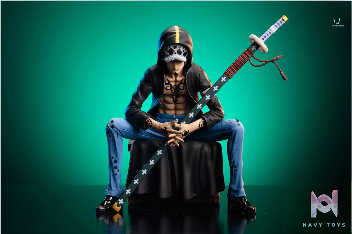 Brain-Hole Studio – One Piece Seated Trafalgar D. Water Law