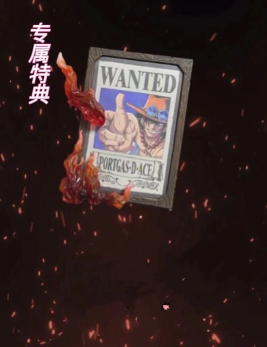 Ace & Luffy resin statue Dawn Studio anime figure