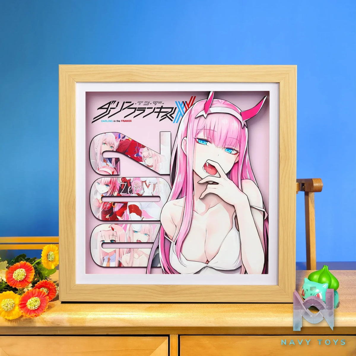 Yu Zhi Jiang Studio – Zero Two 3D Decorative Painting Darling in the FRANXX