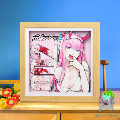 Yu Zhi Jiang Studio – Zero Two 3D Decorative Painting Darling in the FRANXX