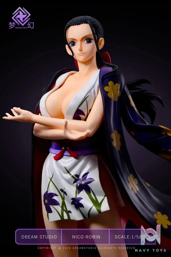 Dream Studio - One Piece Kimono Robin resin statue Navy Toys anime figure