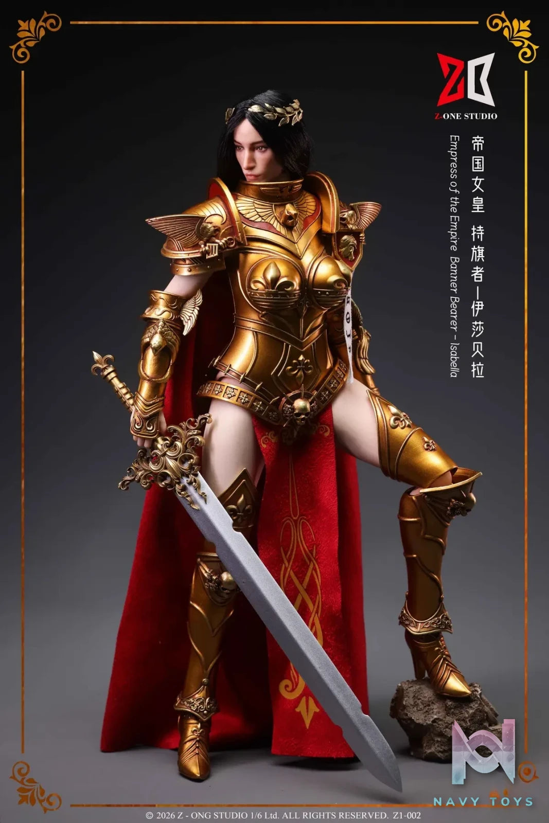 Z-ONE Studio – 1/6 Alloy Imperial Empress – Standard-Bearer Isabella (Licensed)