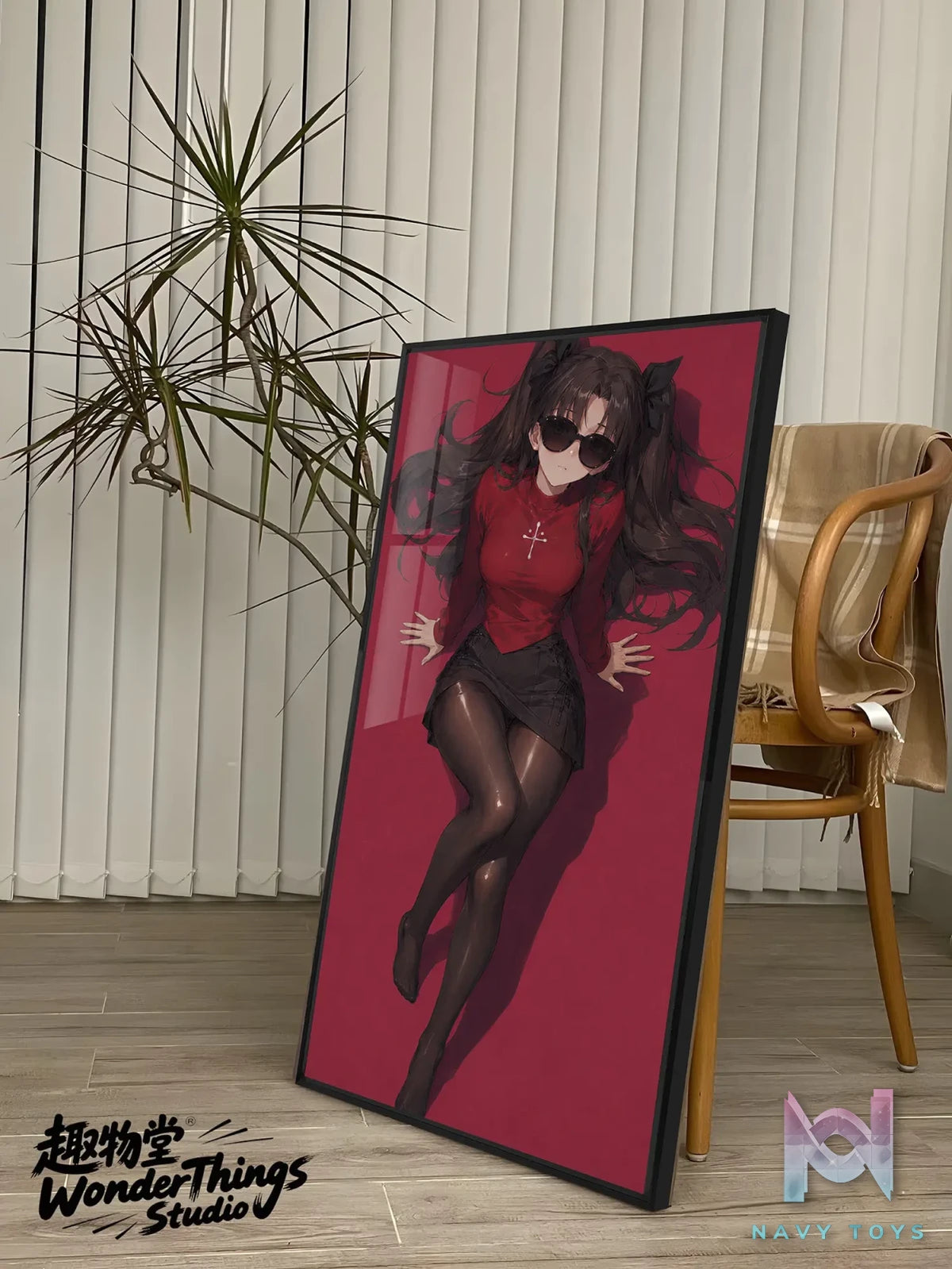 Wonder Things Studio – Rin Tohsaka Background Wall Decorative Painting Fate/stay night
