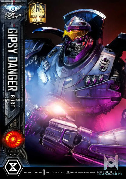 Prime 1 Studio – Life Size Bust Pacific Rim Gipsy Danger LSPACRIM-01 LSPACRIM-01DX (Licensed)
