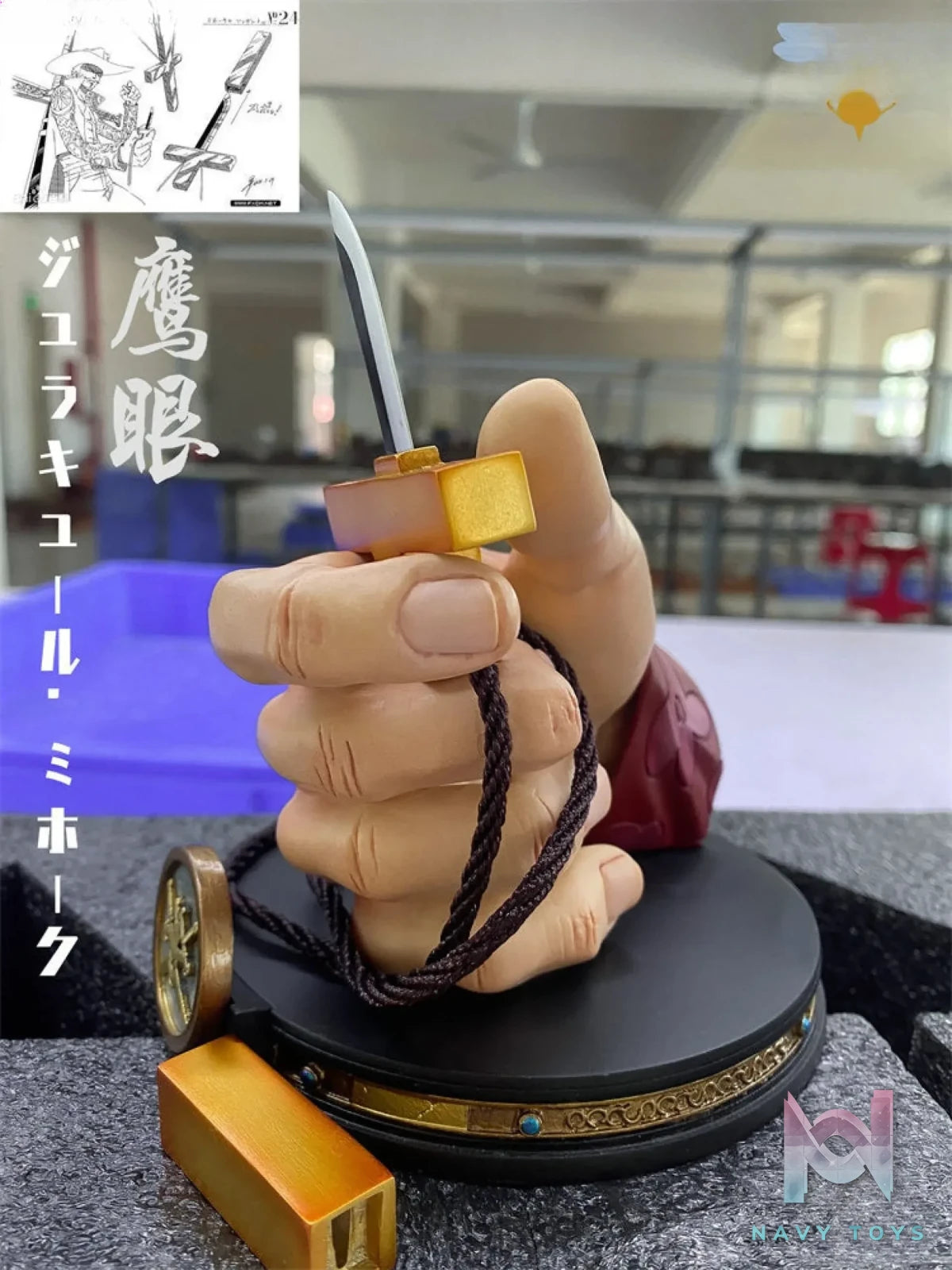 Wasp Studio – One Piece Dracule Mihawk Hand